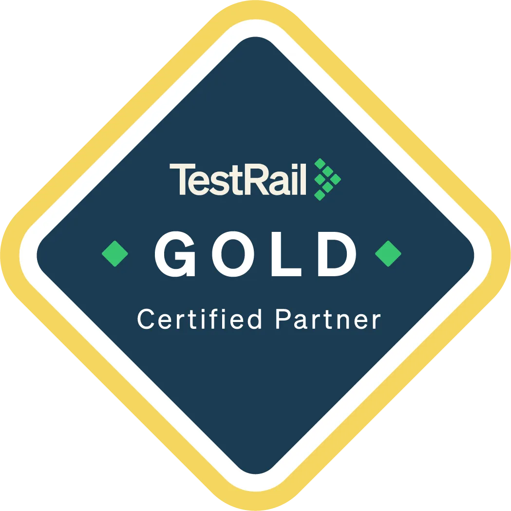amrutsoftware testrail gold certified partner logo