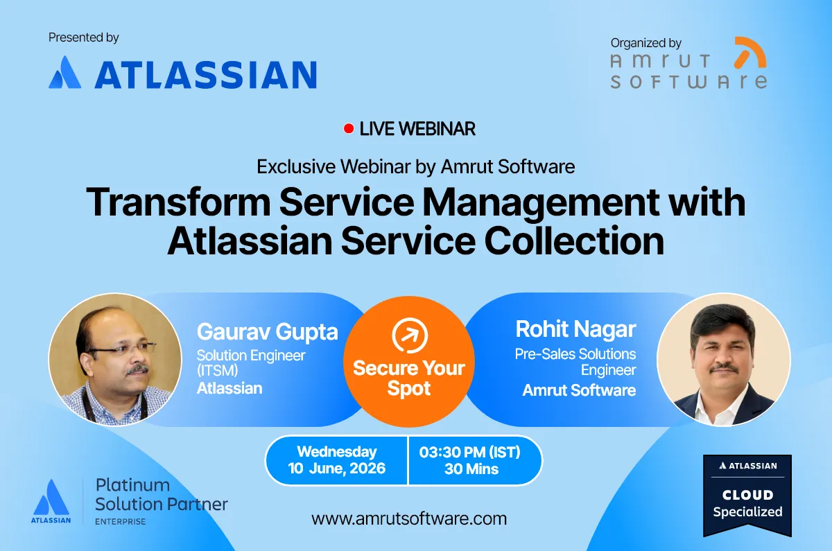 Live Webinar   Transform Service Management with Atlassian Service Collection
